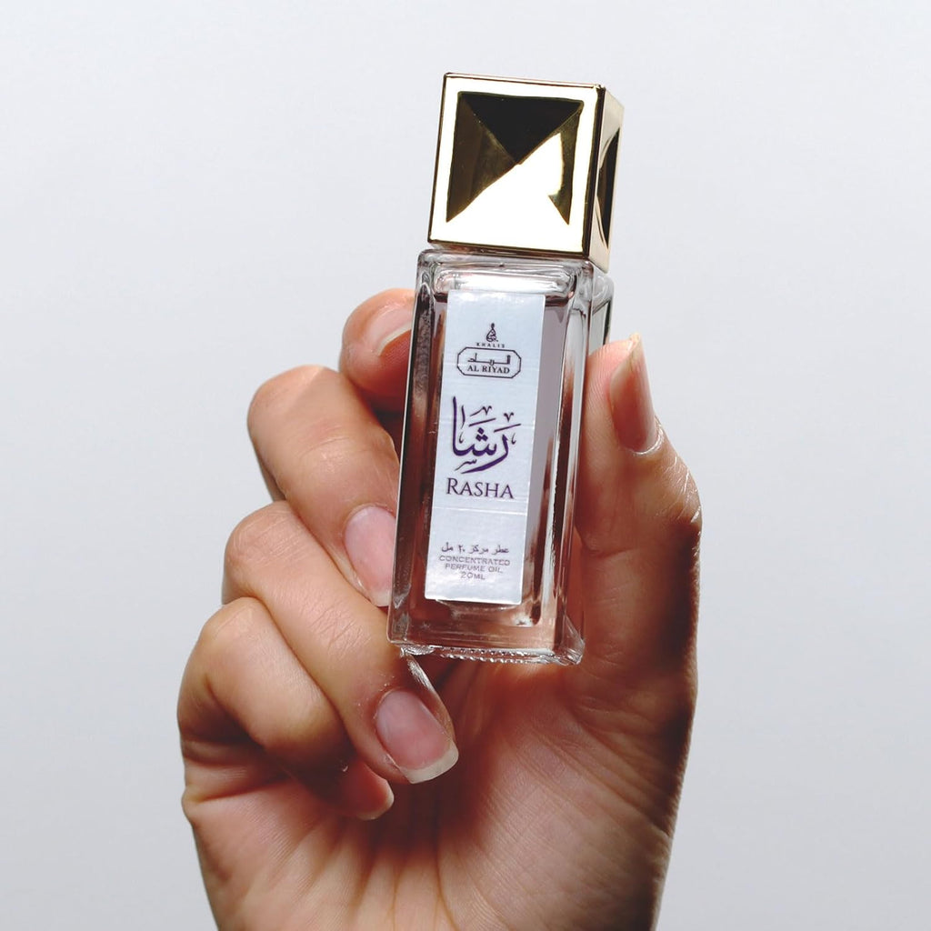 Maison d'Orient Rasha Woody Green - Aceite de perfume floral ro...