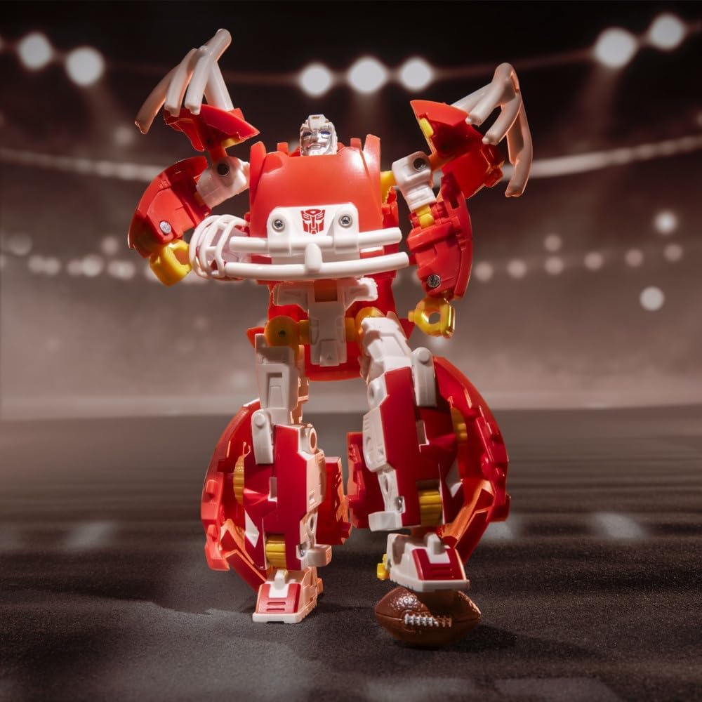 Transformers NFL Kansas City Chiefs KC-59, figura de acción de 5.5...
