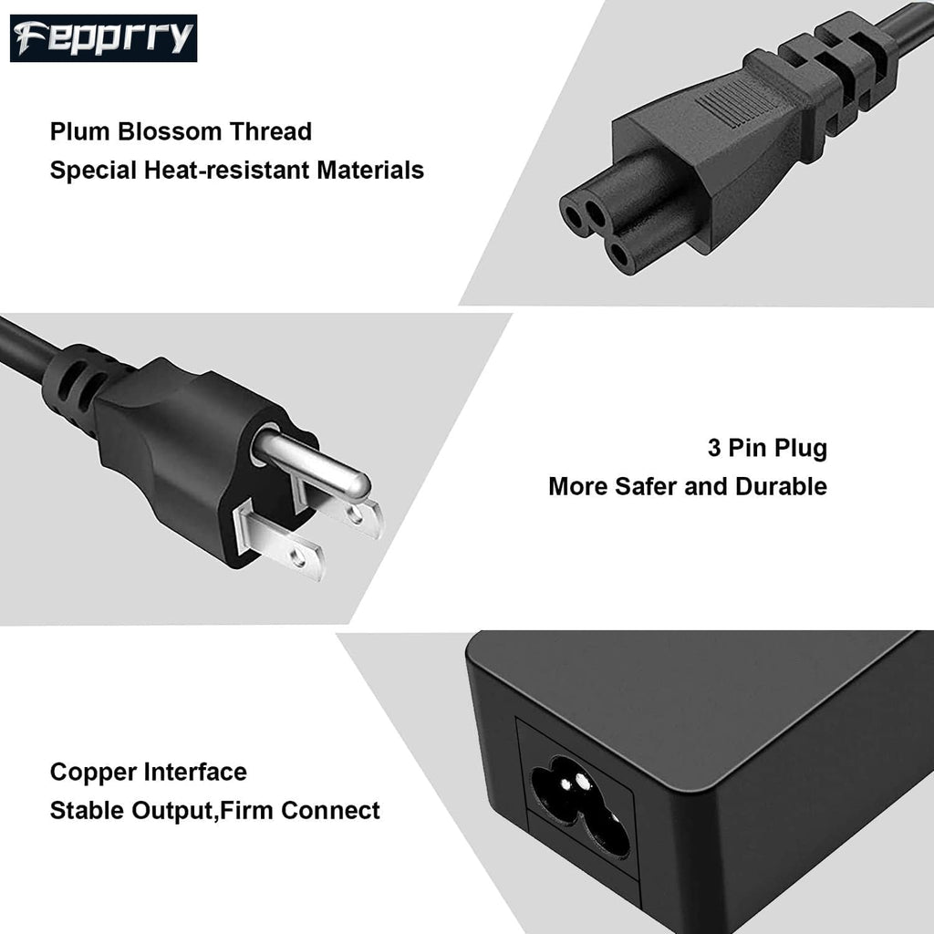 Fepprry Cargador de portátil USB C de 65W Compatible con Lenovo Thi...
