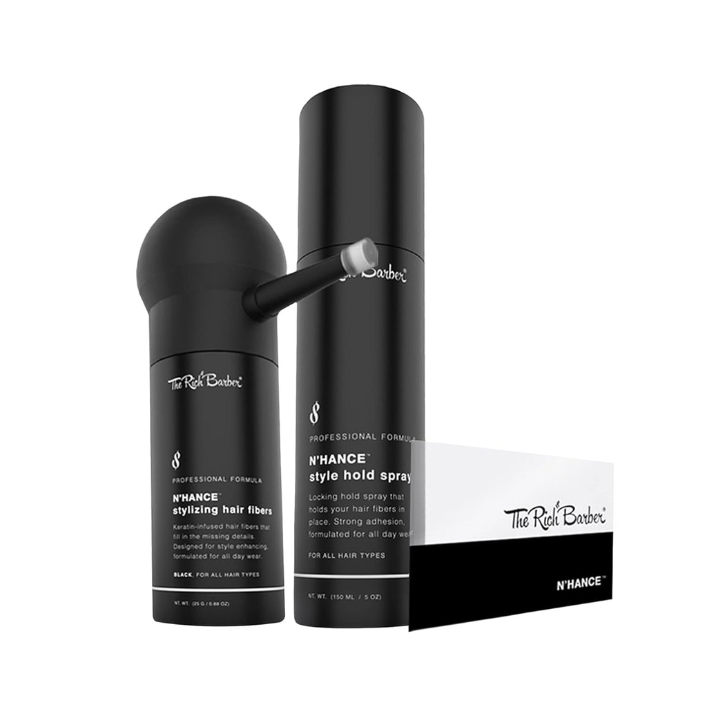 The Rich Barber N'hance Pro Barber Kit II - Juego de peinado 4...