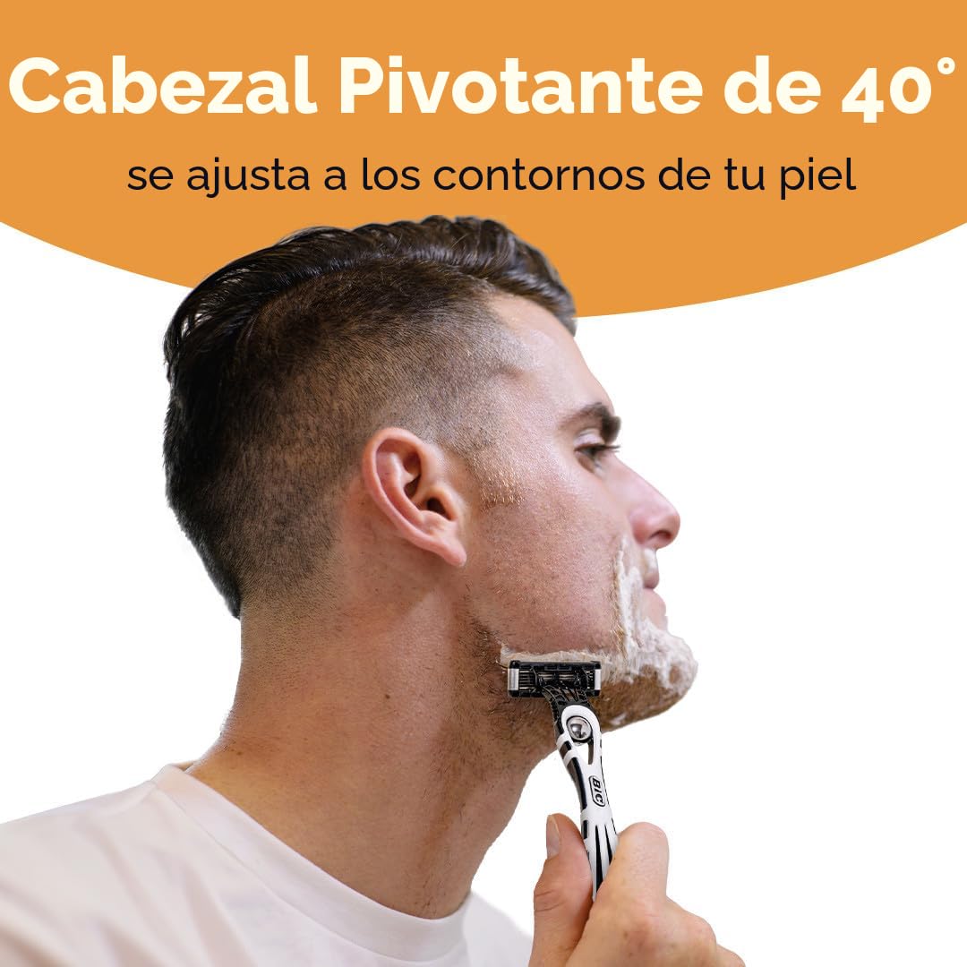 BIC Flex 5 - Maquinillas de afeitar desechables de 5 cuchillas para...