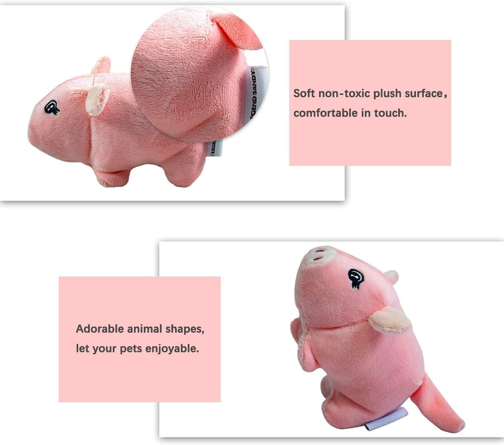 LEGEND SANDY Paquete de juguetes de peluche chirriantes para cachor...