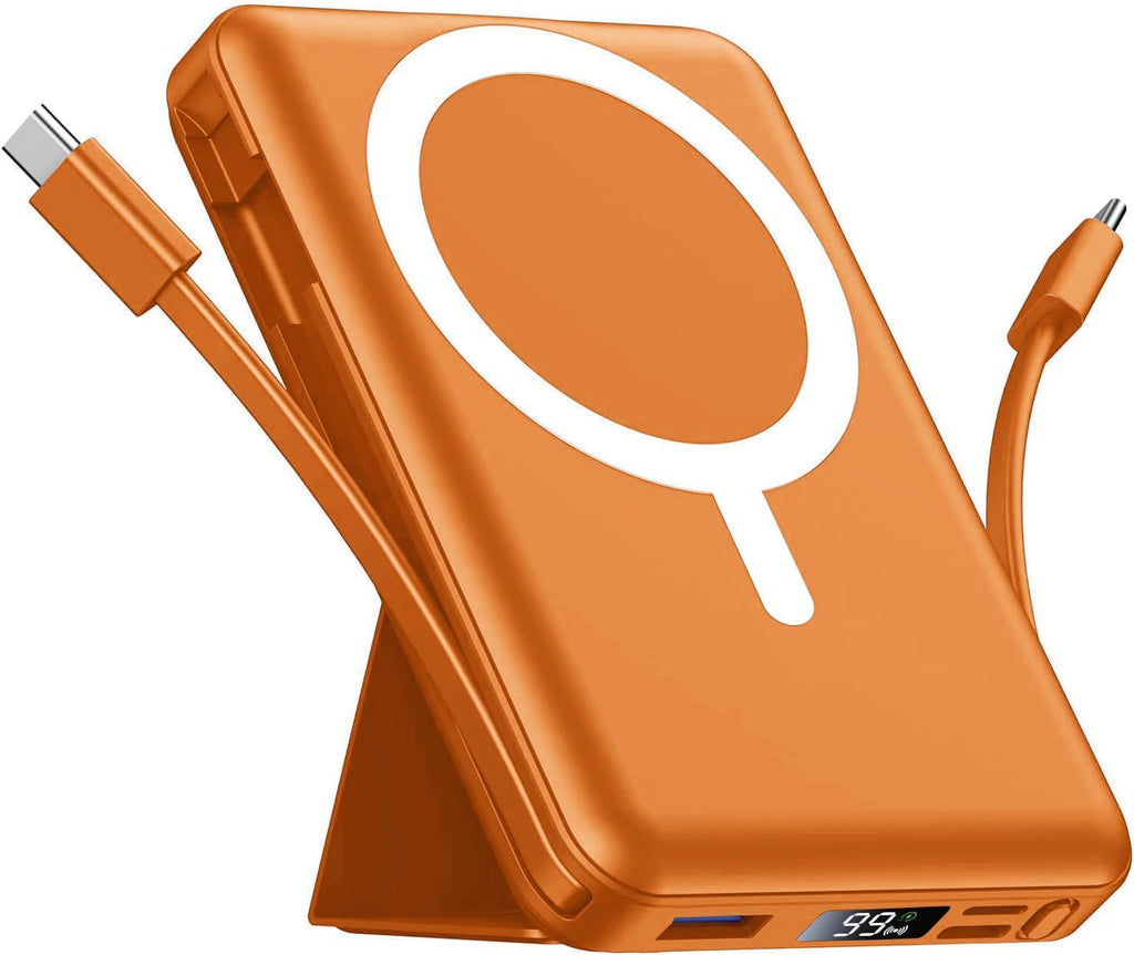 Azmuth Cargador portátil MagSafe, banco de energía magnético de 100...