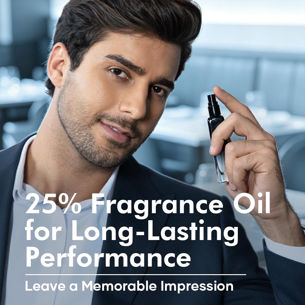 Colonia de feromonas para hombres - Perfume de larga duración para...