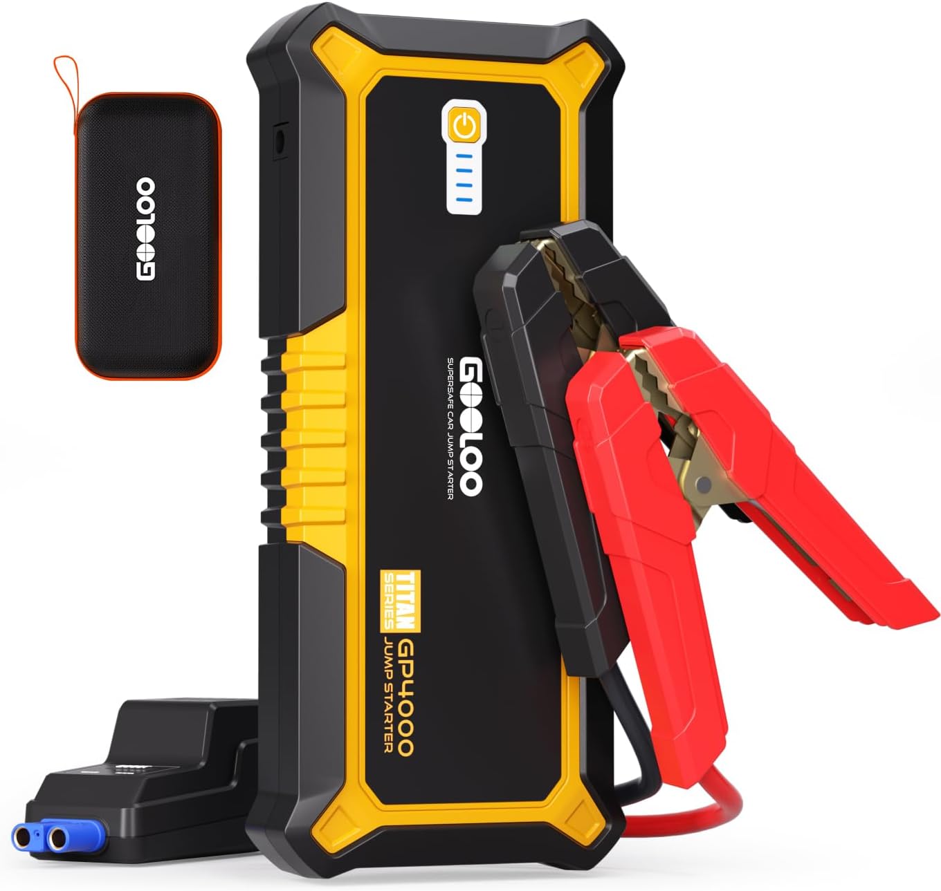 GOOLOO GP4000 Arrancador de batería 4000A Pico para automóvil (todo...
