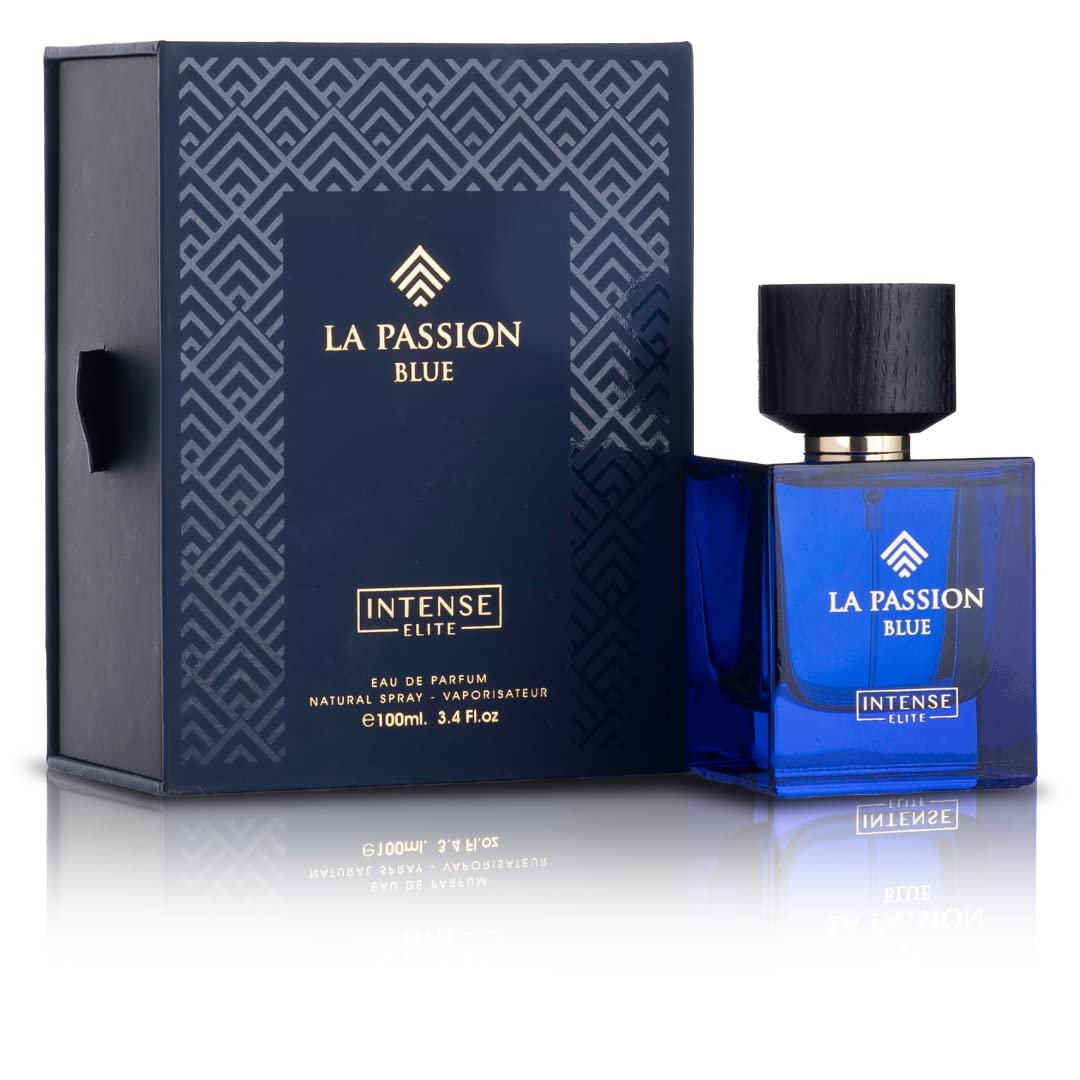 INTENSE ELITE La Passion - Perfume árabe para hombre, 3.4 onzas, Ea...