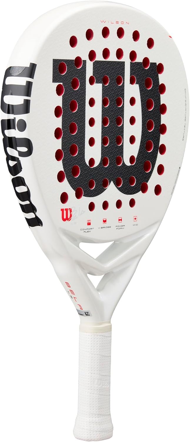 Wilson Bela V3 Palas de pádel - Tamaño de agarre 2-4 1\/4"