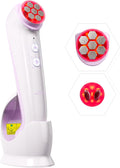 DermRays Dispositivo de microcorriente Multi-RF con luz roja de 650...