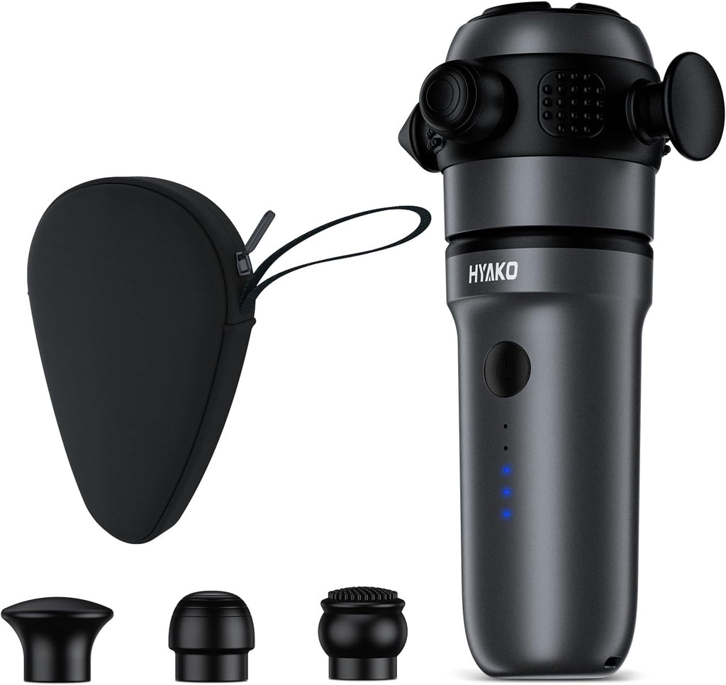 HYAKO R1 Mini masajeador de terapia de mano \u2013 Pistola de masaj...