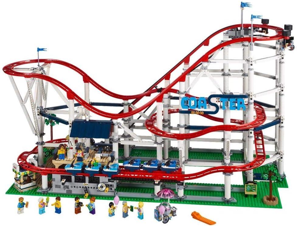 LEGO Creator Expert 10261 - Montaña rusa de construcción, 2019 (412...