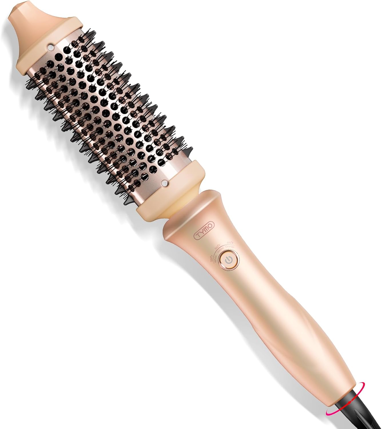 TYMO STYLUX - Cepillo rizador térmico de 1.7 pulgadas con ajuste fl...