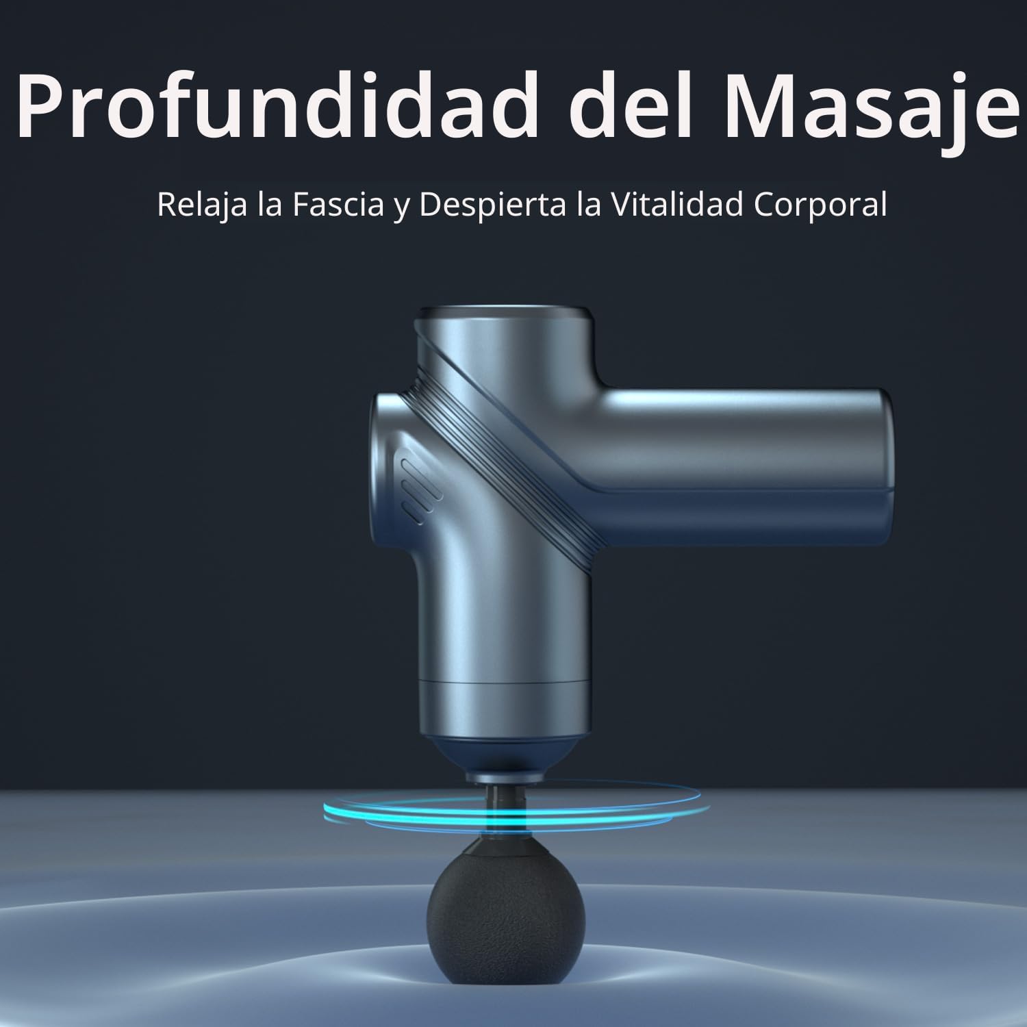LEERCON Pistola de masaje de tejido profundo, motor silencioso sin...