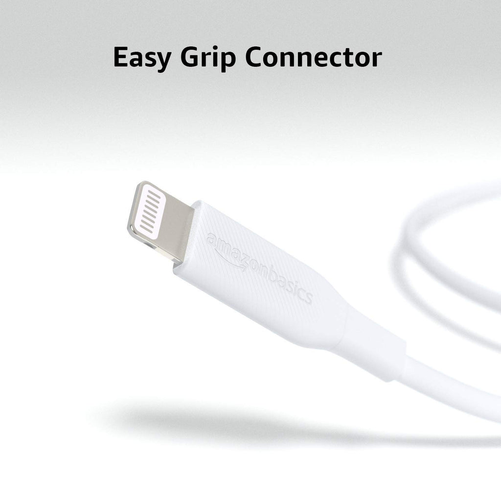Amazon Basics Cable de carga USB C a Lightning ABS, cargador certif...