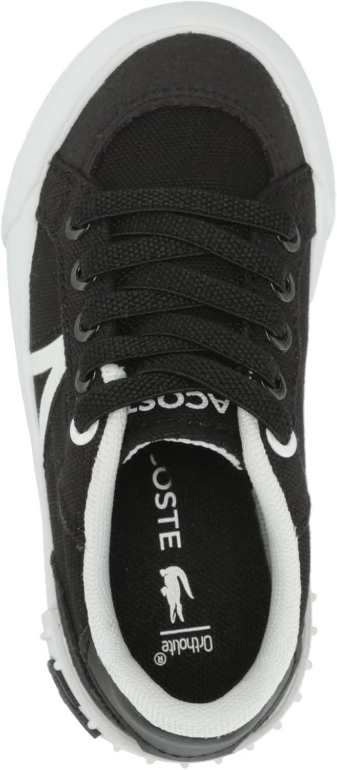 Lacoste Tenis unisex L004 para niños | Zapatos casuales