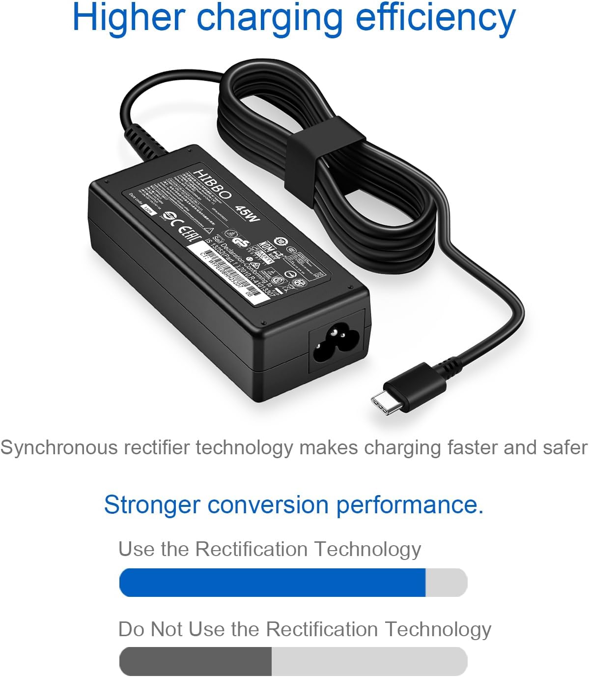 Cargador Chromebook USB C para laptop compatible con HP, Lenovo, De...