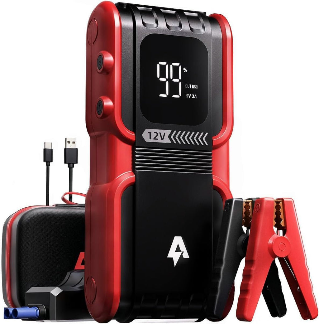 Andeman Arrancador de auto 4000A con batería de 20000 mAh, paquete...