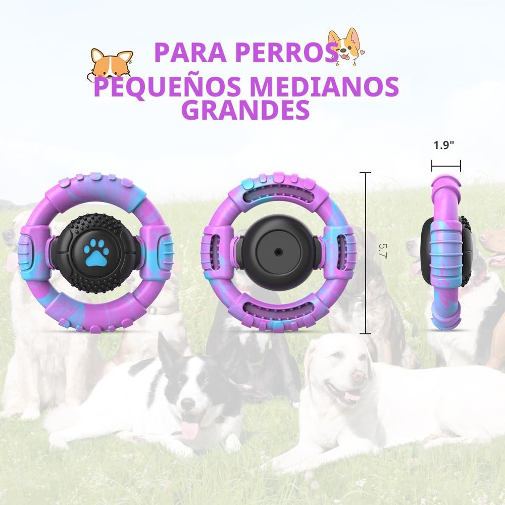 VRTOP Juguetes para perros para masticadores agresivos, razas grand...