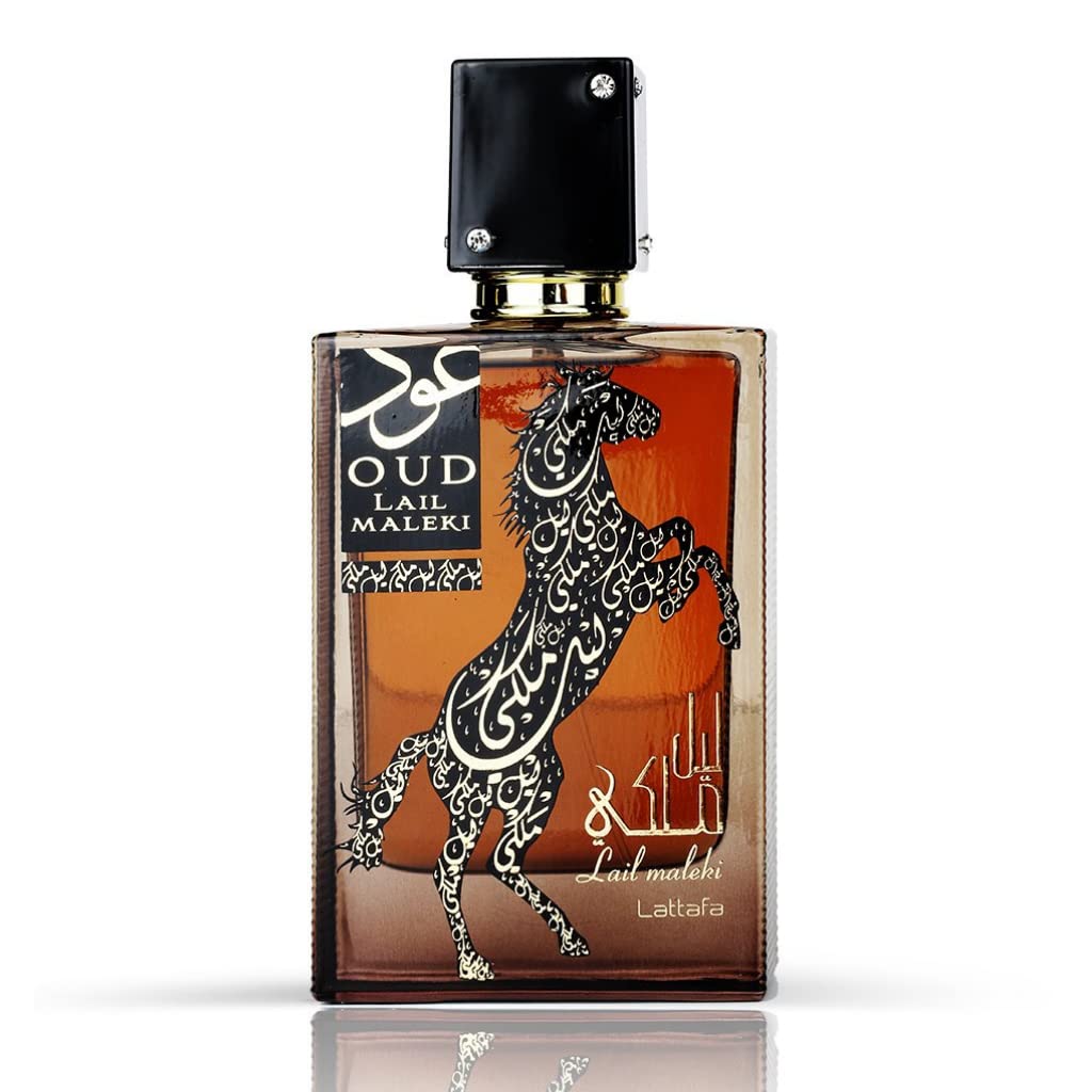 Lattafa Perfumes Oud Lail Maleki para Eau de Parfum en espray unise...