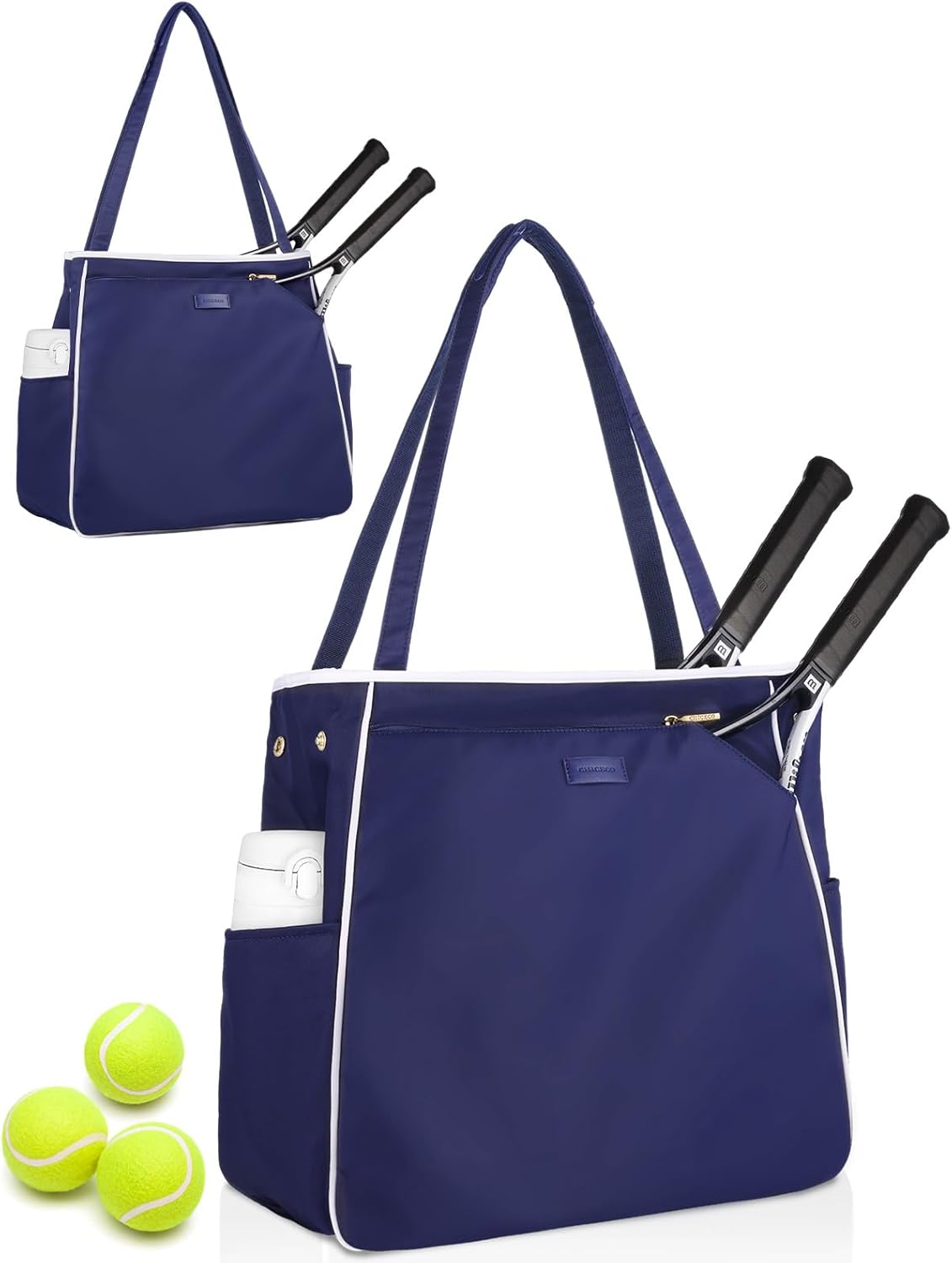 CHICECO Bolsa de tenis para mujer, bolsa de raqueta de tenis grande...