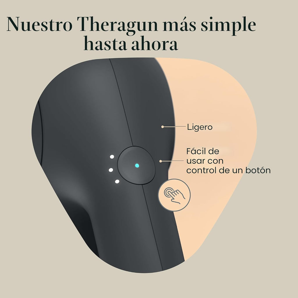 TheraGun Therabody Relief - Pistola de masaje silenciosa para terap...