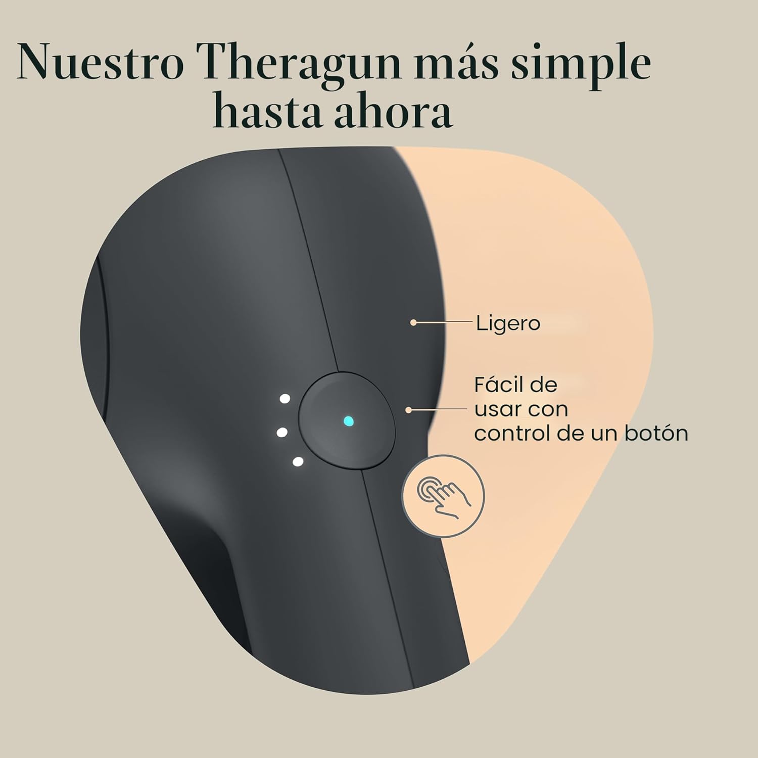 TheraGun Therabody Relief - Pistola de masaje silenciosa para terap...