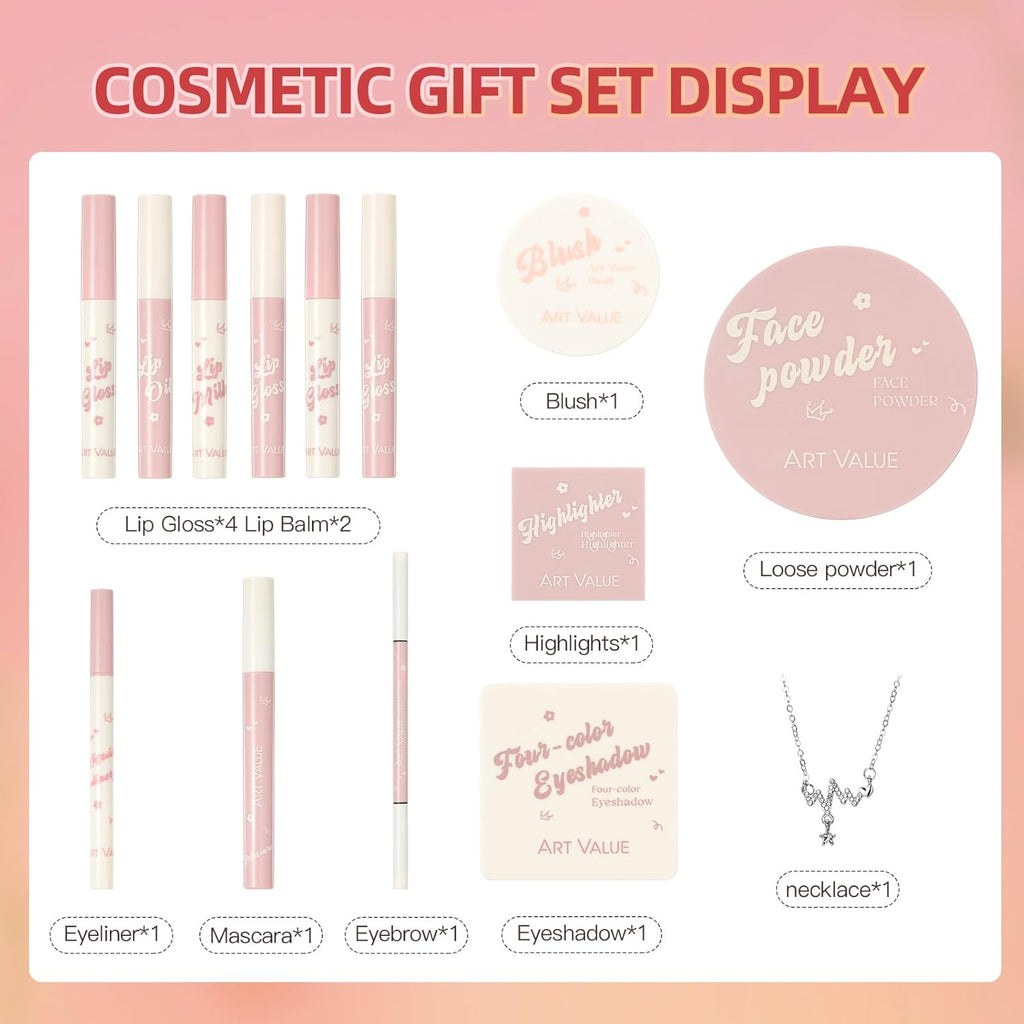 Juego de regalo de maquillaje todo en uno para mujeres y adolescent...
