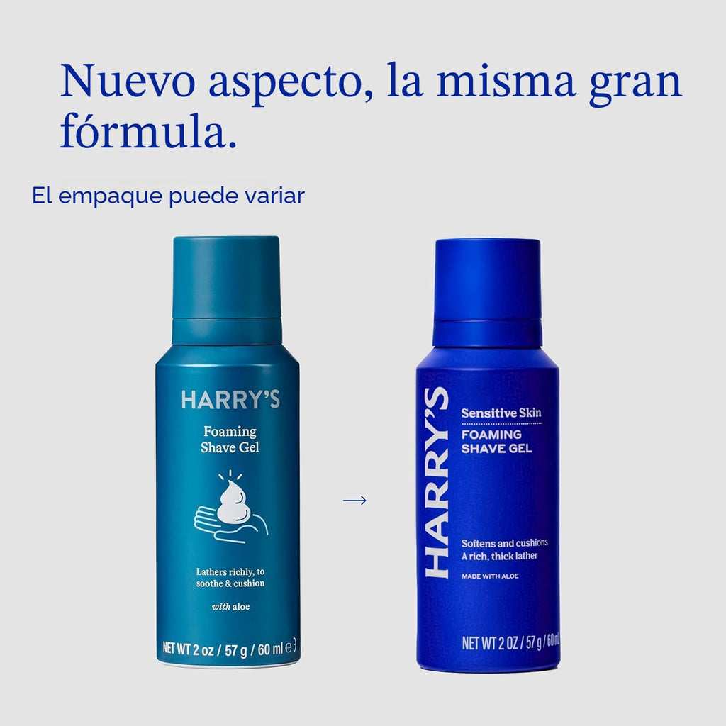 Harry's Kit de afeitado original para hombres, 6 repuestos de c...