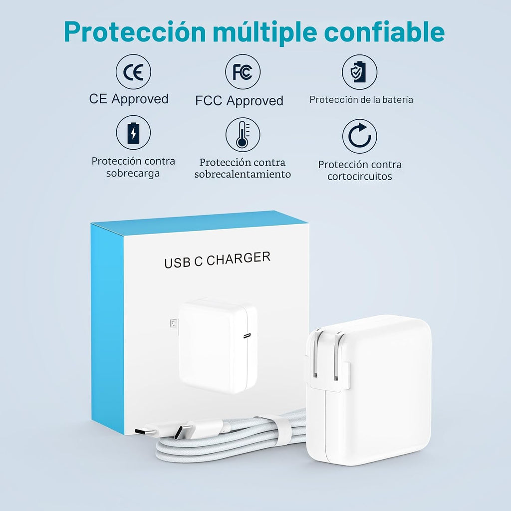 Cargador para MacBook Pro 16 14 pulgadas MacBook Air 15 13 pulgadas...