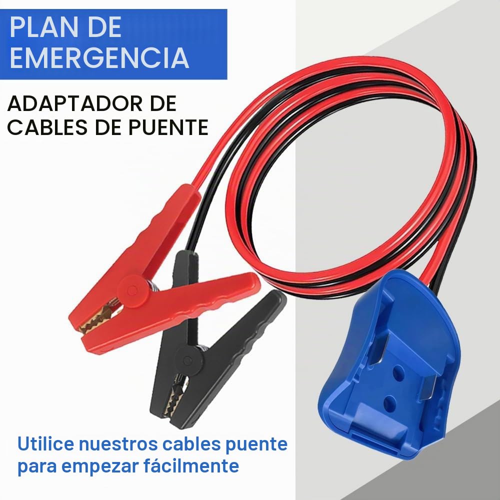 Gruviton Adaptador de cables de puente compatible con batería Ma-Ki...