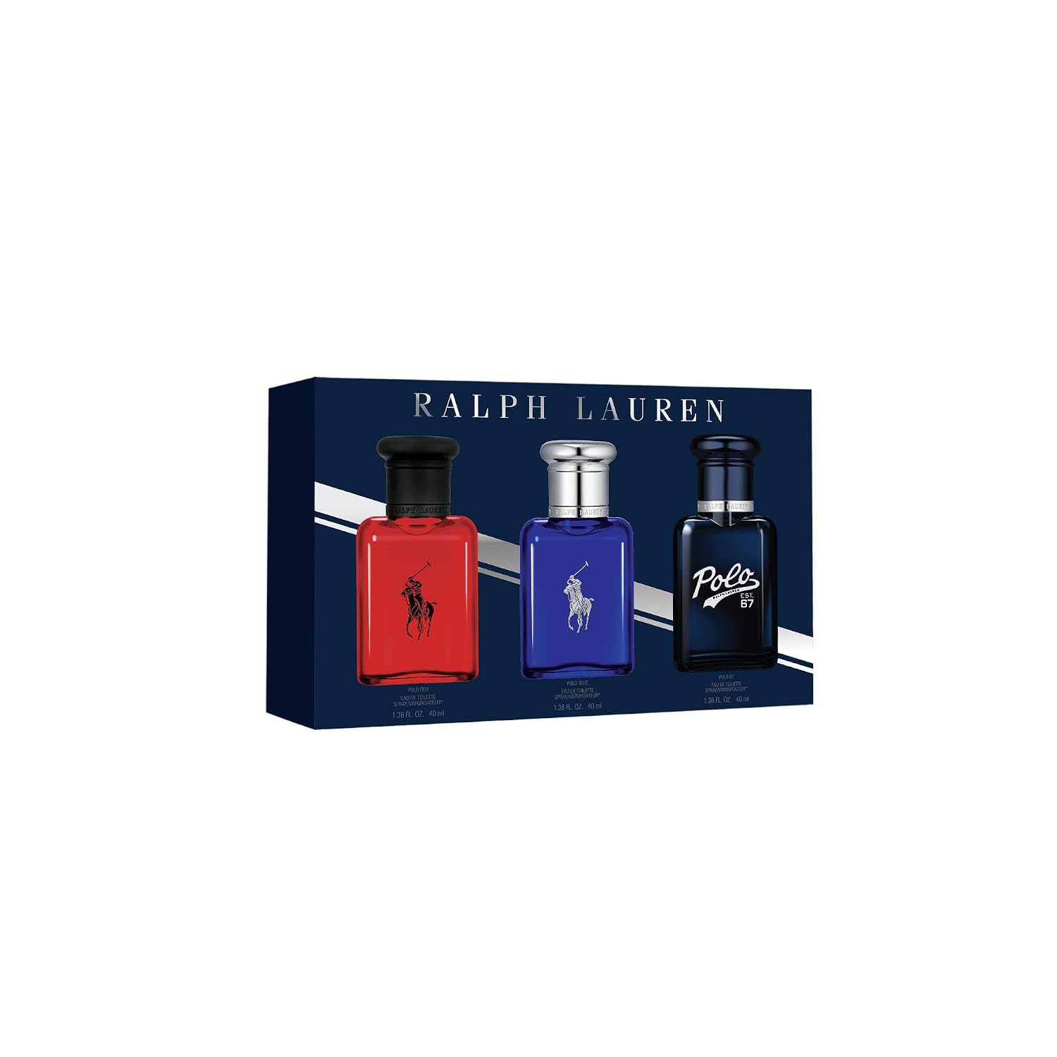 Ralph Lauren - World of Polo - Conjunto de trío de colonia para hom...