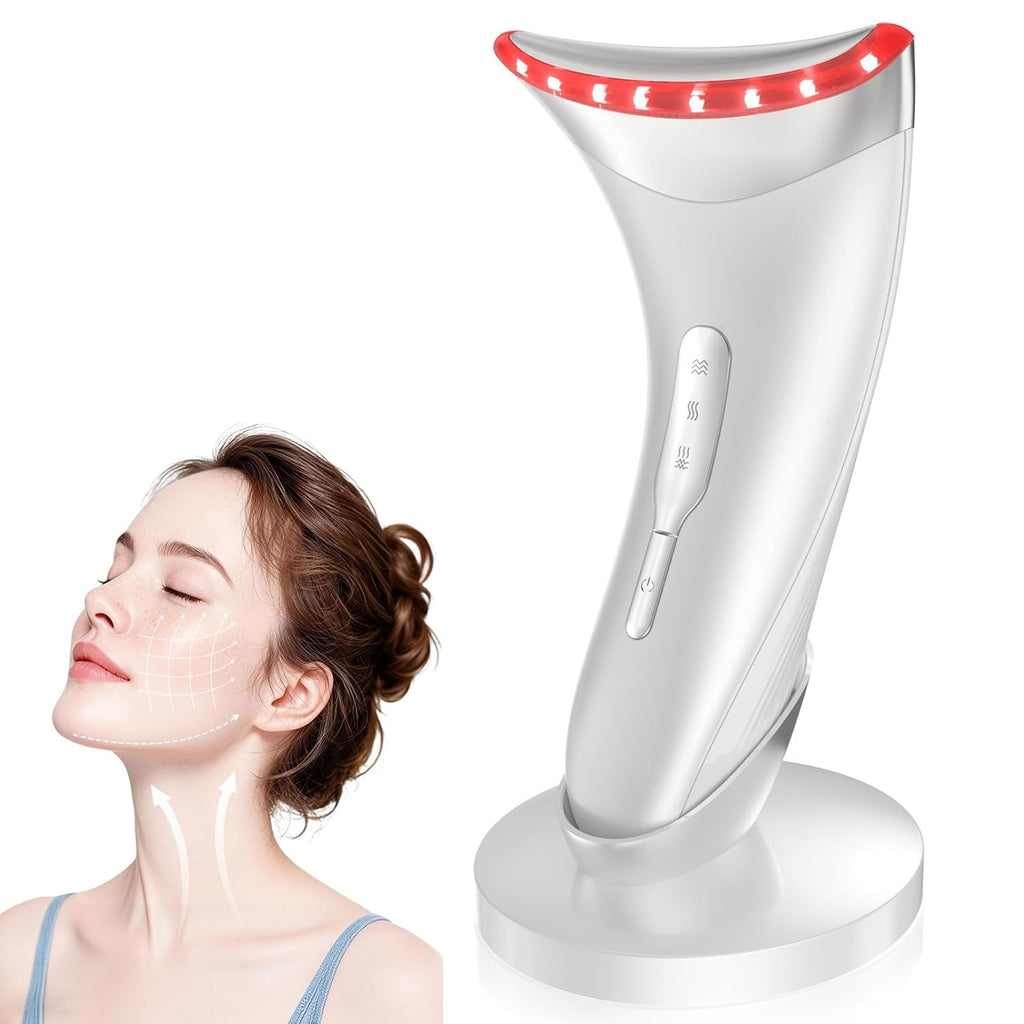 Herramienta de masajeador facial para cara y cuello, dispositivo el...