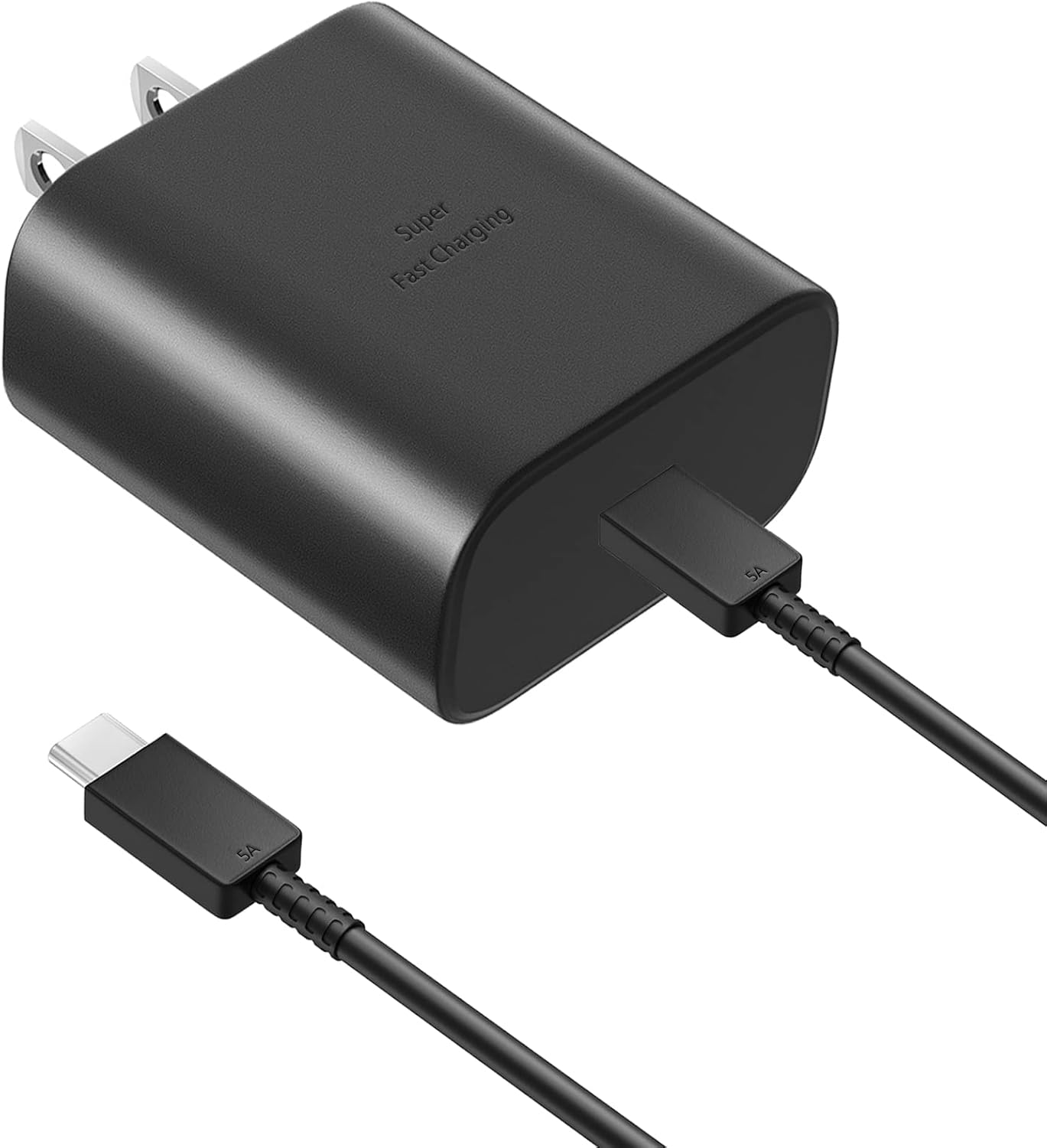 Cargador súper rápido de 45 W, cable de carga USB tipo C de 6.6 pie...