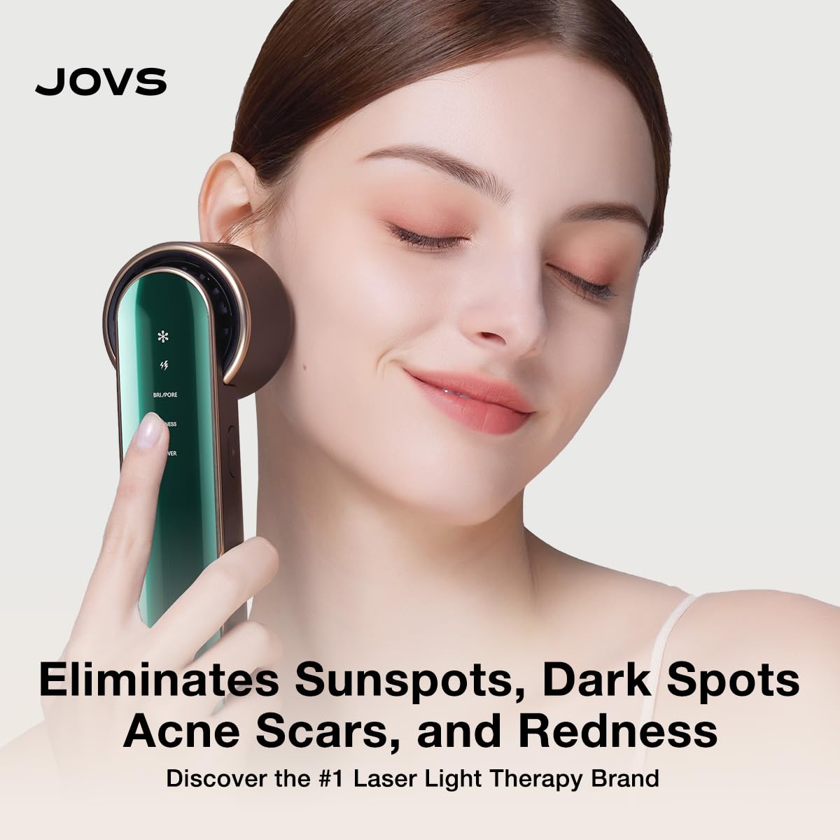 JOVS Blacken PRO - Dispositivo de cuidado de la piel para cara, dis...