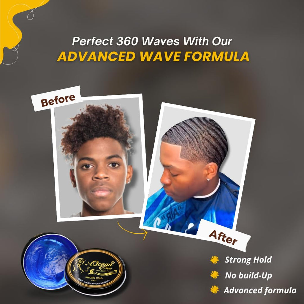 OCEAN VIEW DEEP WAVES POMADE - Crema para el cabello a base de agua...