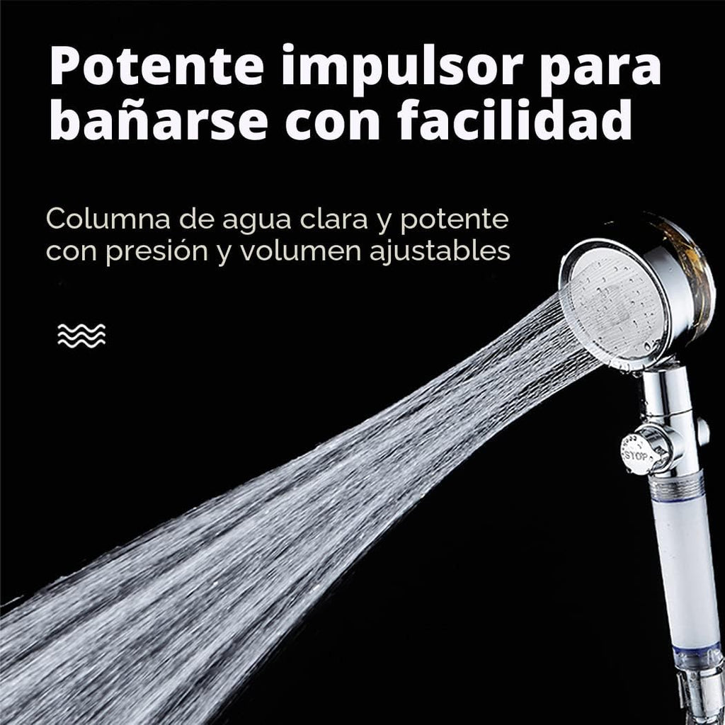Cabezal de ducha de mano de alta presión CWPW con filtros, Vortex h...