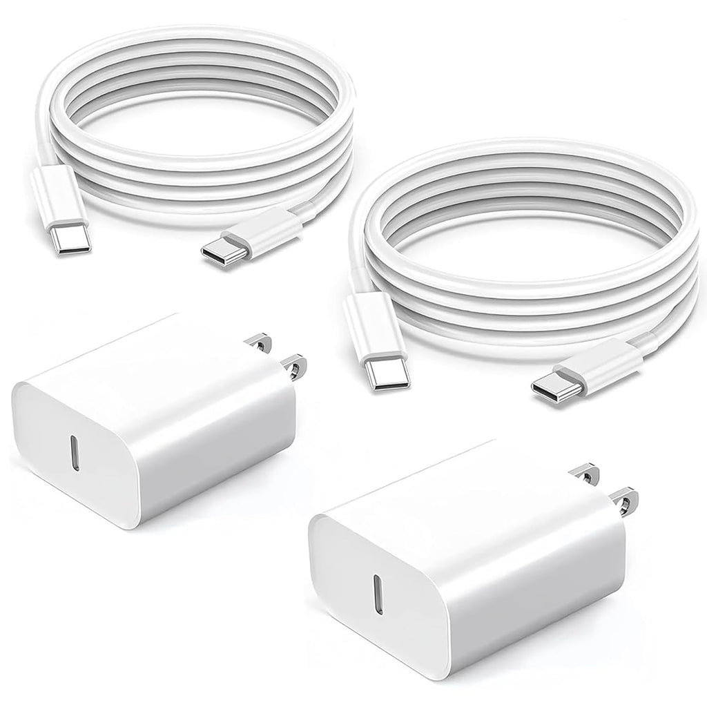 Cargador para iPhone 16\/15 de carga rápida, paquete de 2 bloques d...