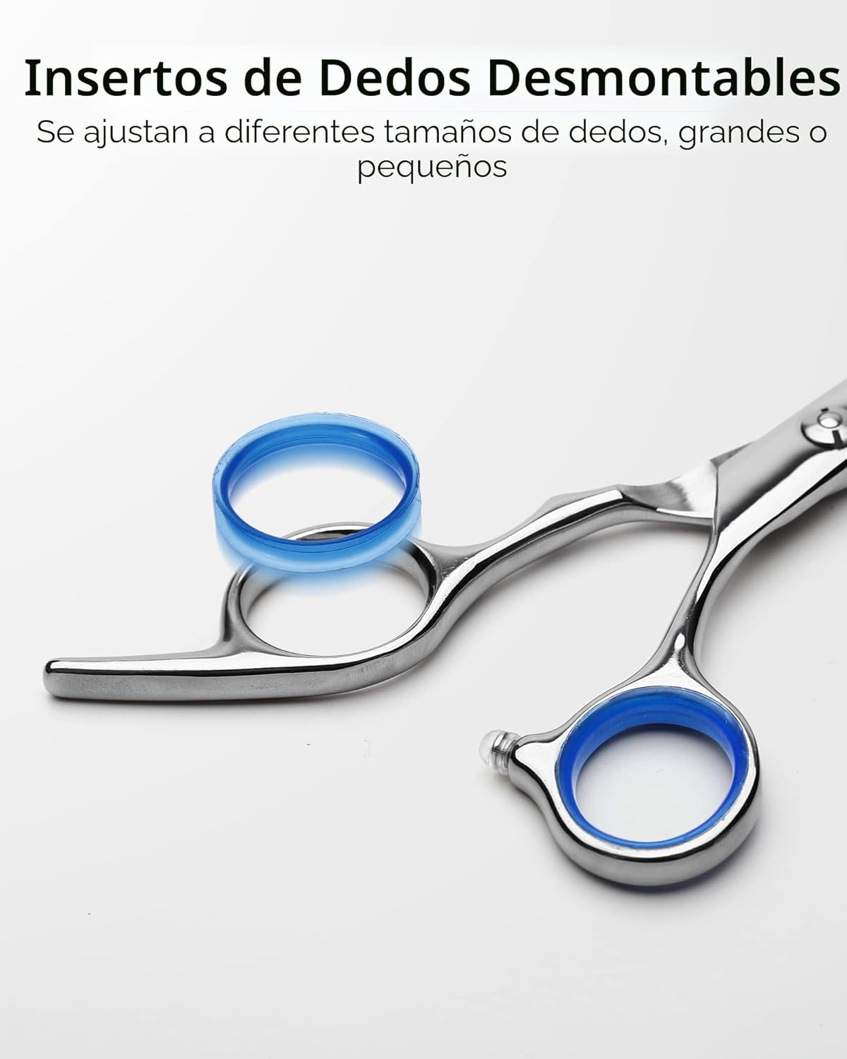 ULG Tijeras de corte de pelo, tijeras de barbería profesional, tije...