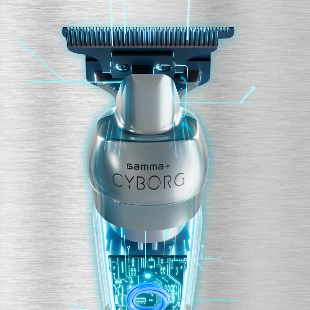 Cortadora de pelo ergonómica inalámbrica de metal profesional GAMMA...