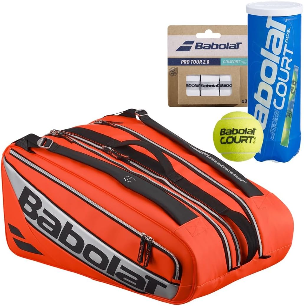Bolsa de pádel Babolat RH Pro Juan Lebron (naranja\/negro) \u2013 A...