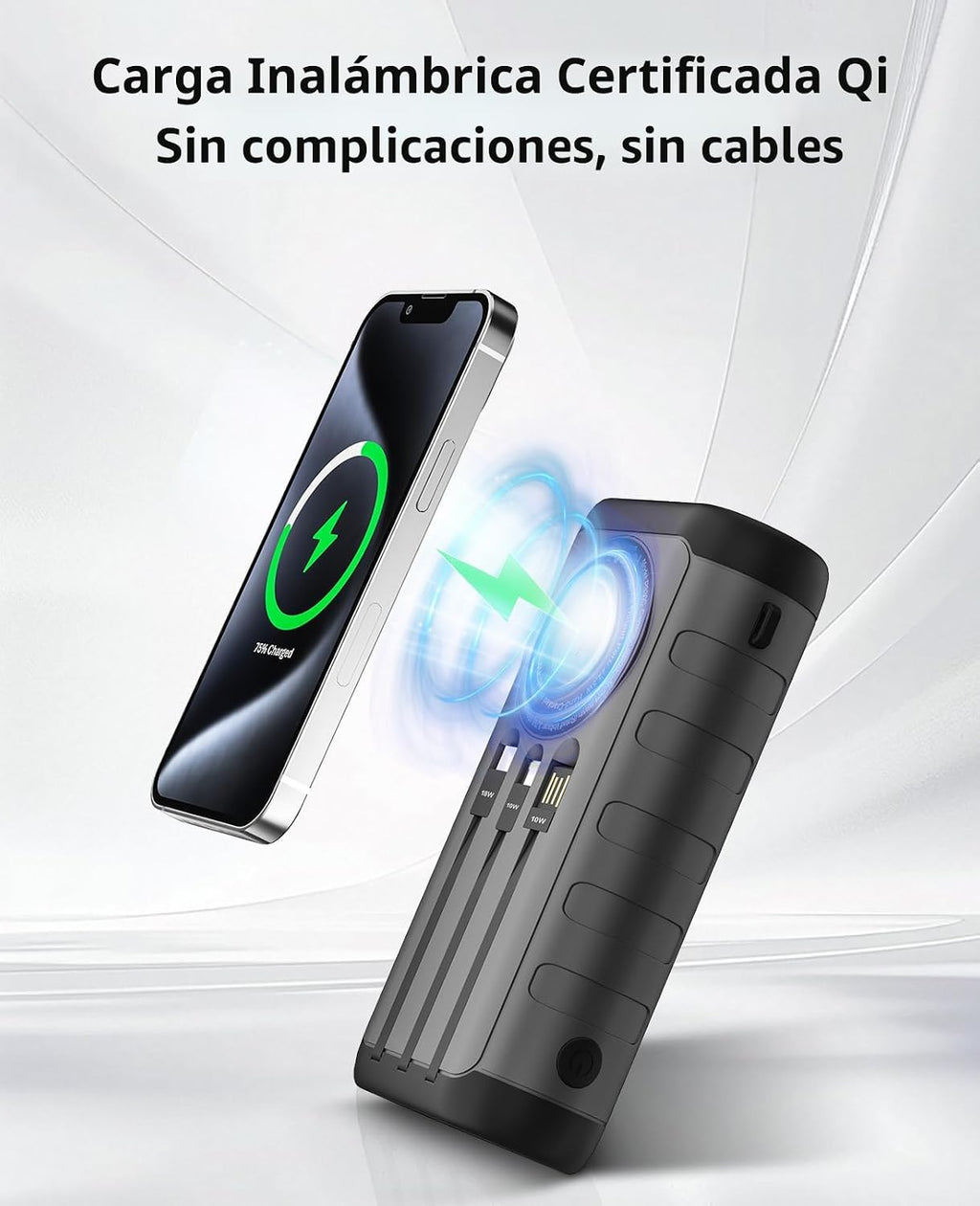 Cargador solar, banco de energía portátil de 59800 mAh para todos l...