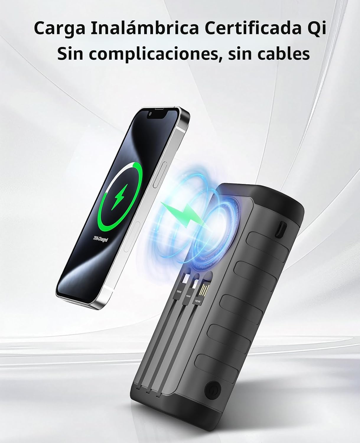 Cargador solar, banco de energía portátil de 59800 mAh para todos l...