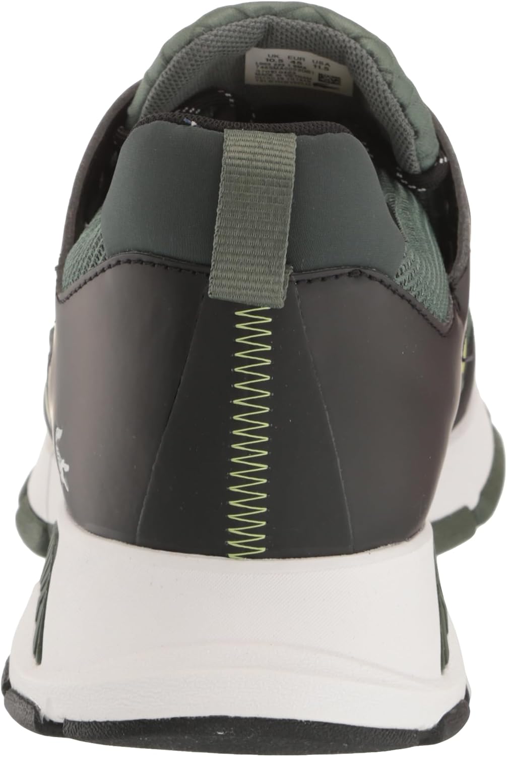 Lacoste Tenis texturizados L003 0722 1 SMA para hombre, color negro