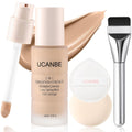 UCANBE Base líquida y corrector 2 en 1, base de maquillaje de cober...