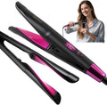 Hatteker Plancha y rizador de pelo 2 en 1, alisador de pelo plano |...