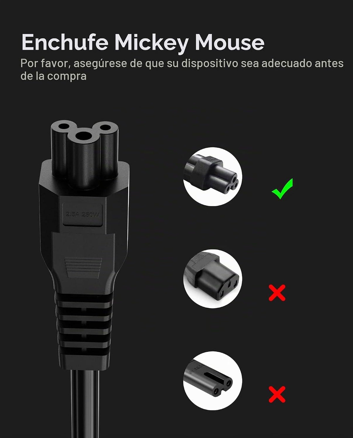 Cable de carga rápida stio Compatible con Ninebot de Segway MAX G3\...