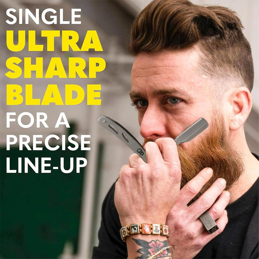 The Beard Club Navaja recta para hombres - Navajas para barbero - K...