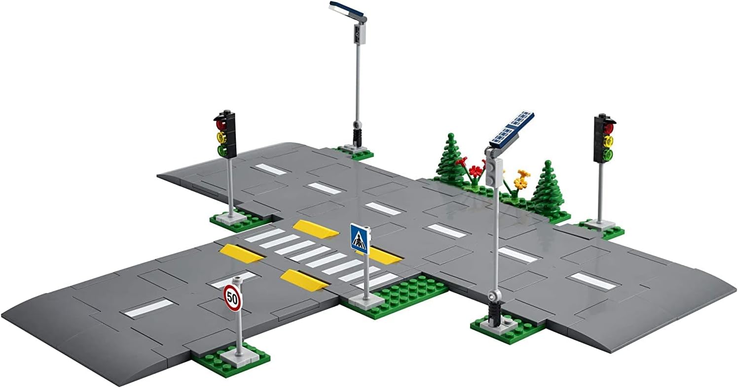 LEGO City Road Plates 60304 Kit de construcción; juguete genial de...