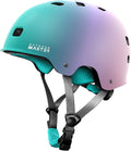 OutdoorMaster - Casco de patineta y ciclismo, dos forros extraíbles...