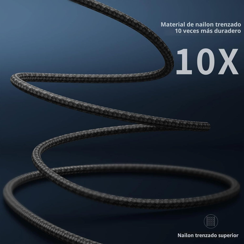 Cargador de iPhone de 90 grados de 6 pies, [certificado Apple MFi],...