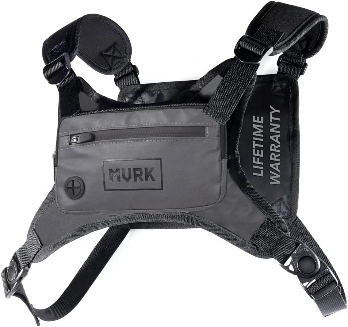 MVRK Mochila de pecho resistente al agua - Chaleco para correr para...